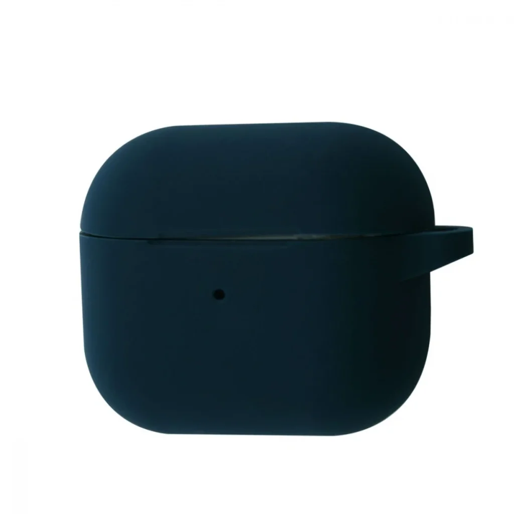 Чохол Silicone Case New with Clip for AirPods 3 Forest Green