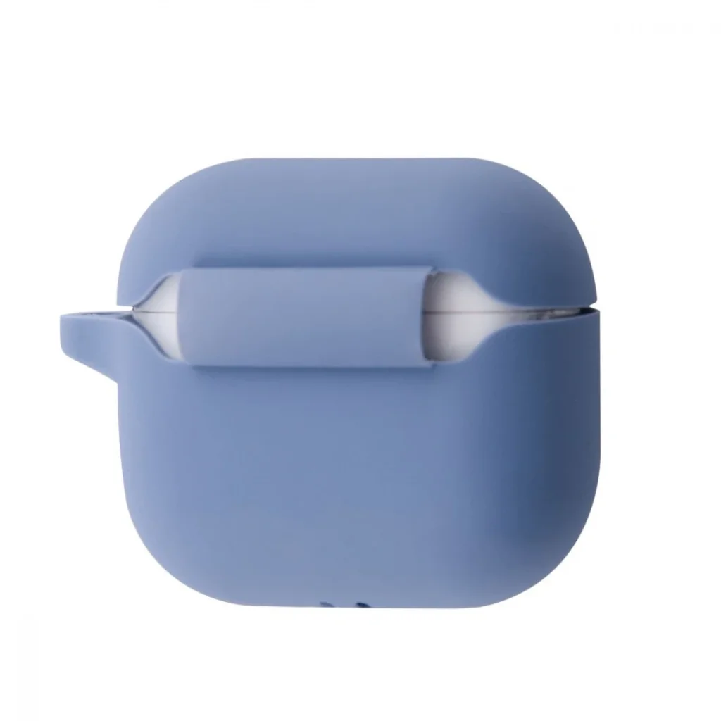 Чохол Silicone Case New with Clip for AirPods 3 Sky Blue