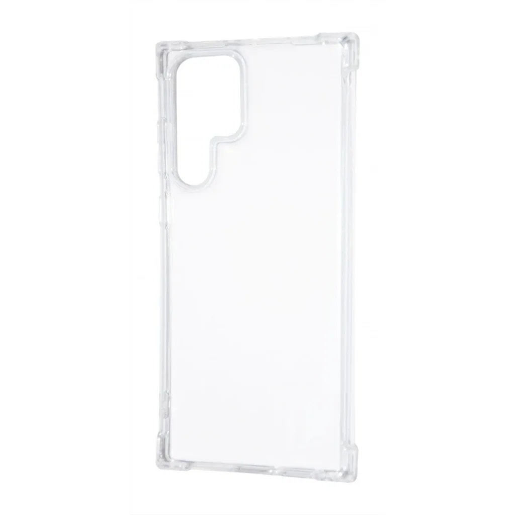 Чохол WXD Silicone 0.8 mm HQ Samsung Galaxy S22 Ultra Clear