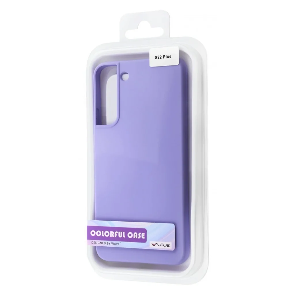 Чехол WAVE Colorful Case (TPU) Samsung Galaxy S22 Plus (S901B) Red
