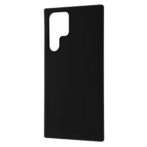 Цвет: Черный - Чехол WAVE Colorful Case (TPU) Samsung Galaxy S22 Ultra (S908B) Black
