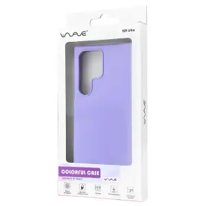 Чехол WAVE Colorful Case (TPU) Samsung Galaxy S22 Ultra (S908B) Black Currant