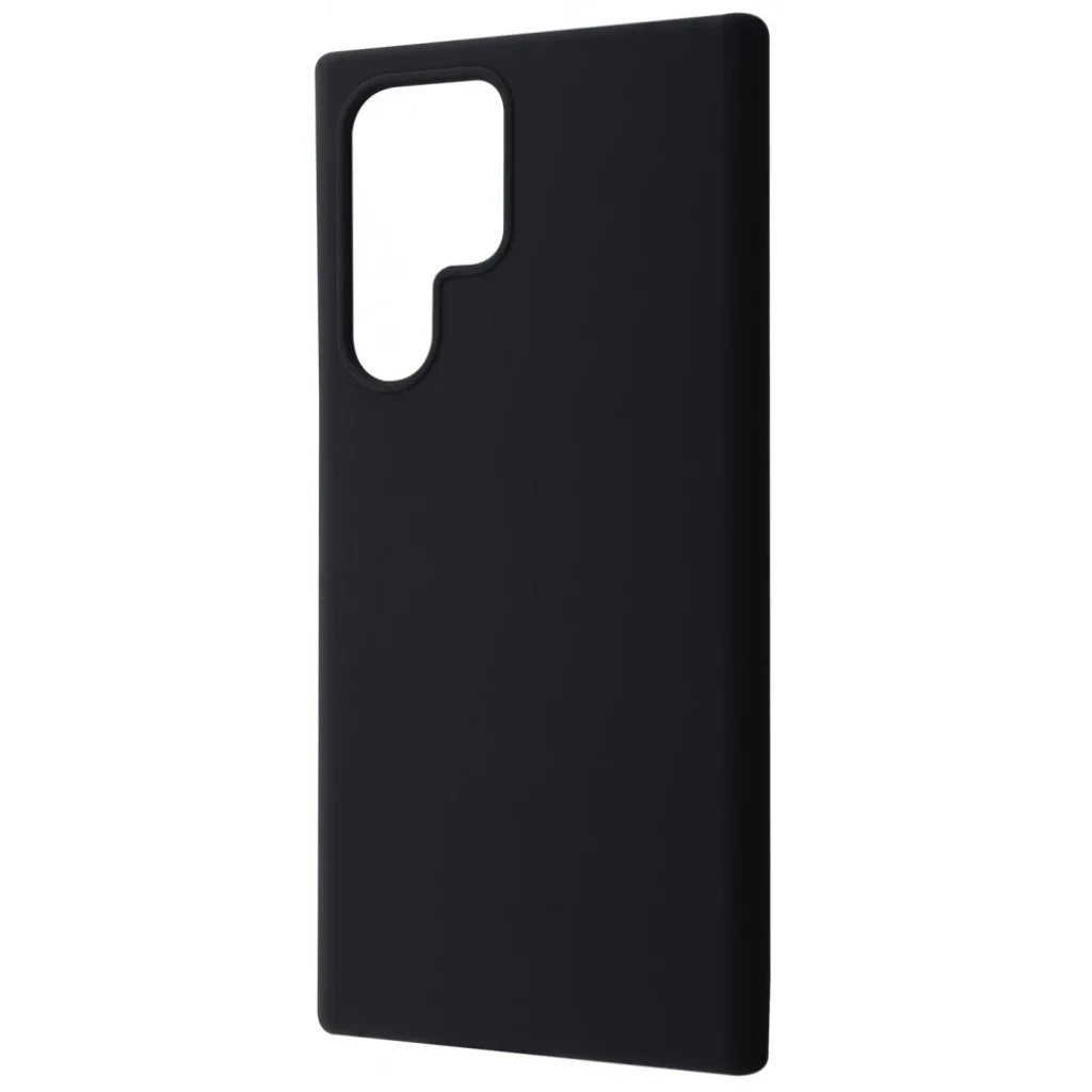 Чехол WAVE Full Silicone Cover Samsung Galaxy S22 Ultra (S908B) Black