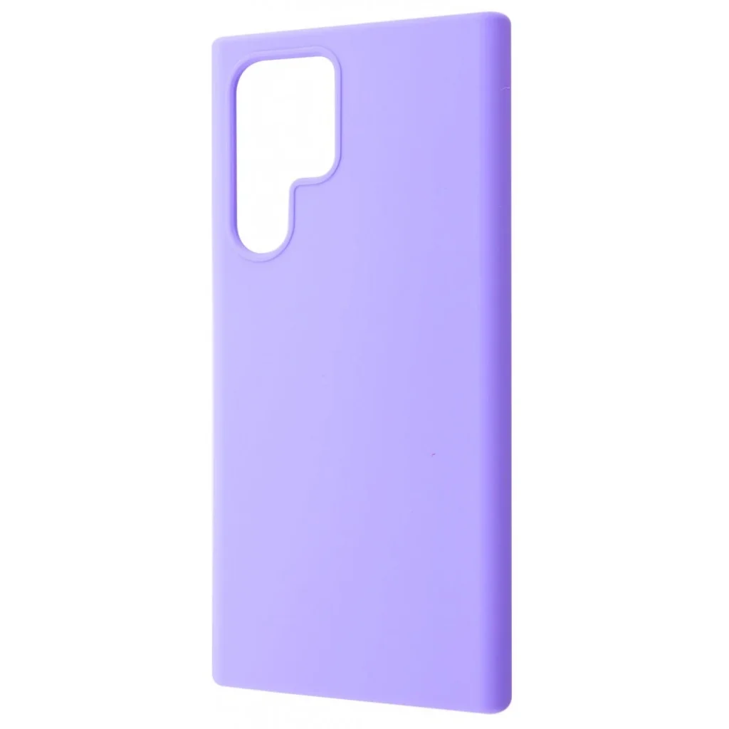 Чохол WAVE Full Silicone Cover Samsung Galaxy S22 Ultra (S908B) Light Purple