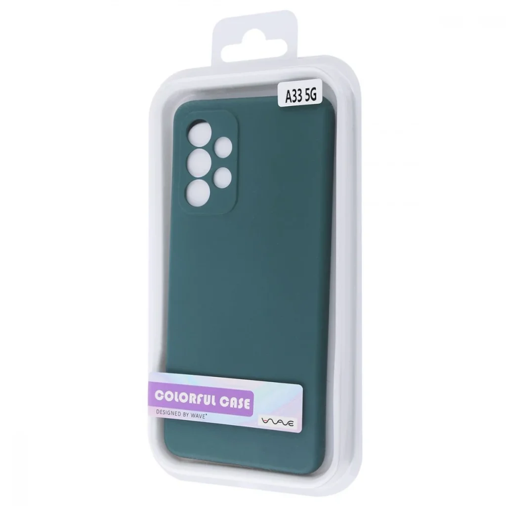 Чохол WAVE Colorful Case (TPU) Samsung Galaxy A33 (A336B) Forest Green