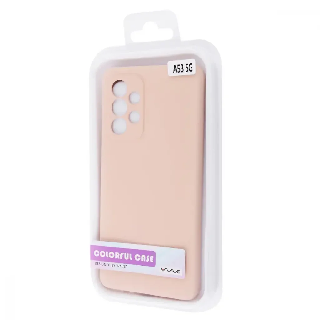 Чохол WAVE Colorful Case (TPU) Samsung Galaxy A53 (A536B) Pink Sand