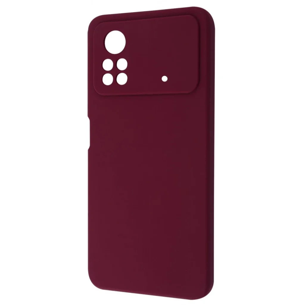 Чехол WAVE Full Silicone Cover Xiaomi Poco X4 Pro 5G Plum