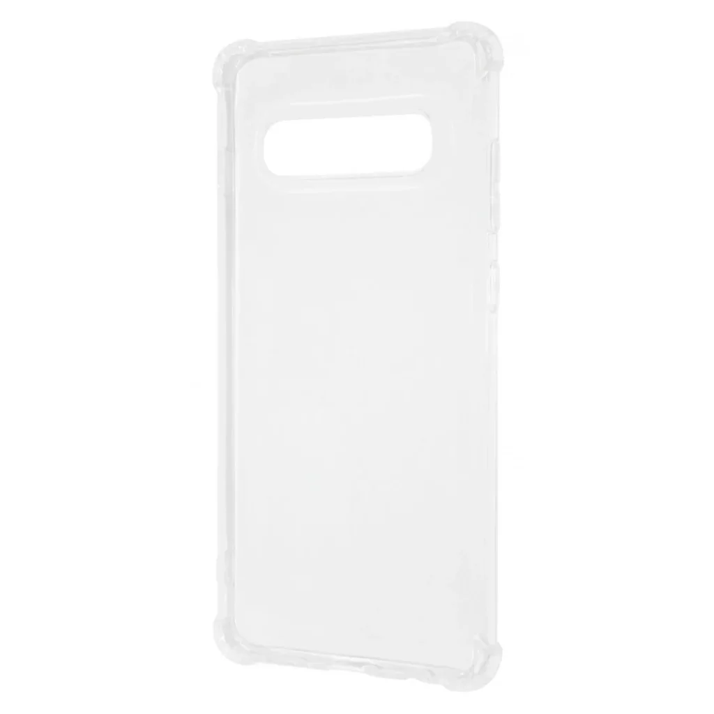 Чохол WXD Silicone 0.8 mm HQ Samsung Galaxy S10 Plus (G975F) Clear