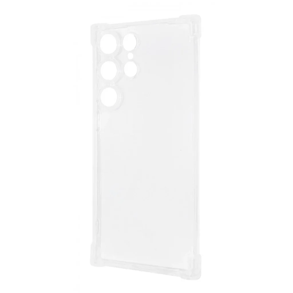 Чохол WXD Silicone 0.8 mm HQ Samsung Galaxy S23 Ultra Clear