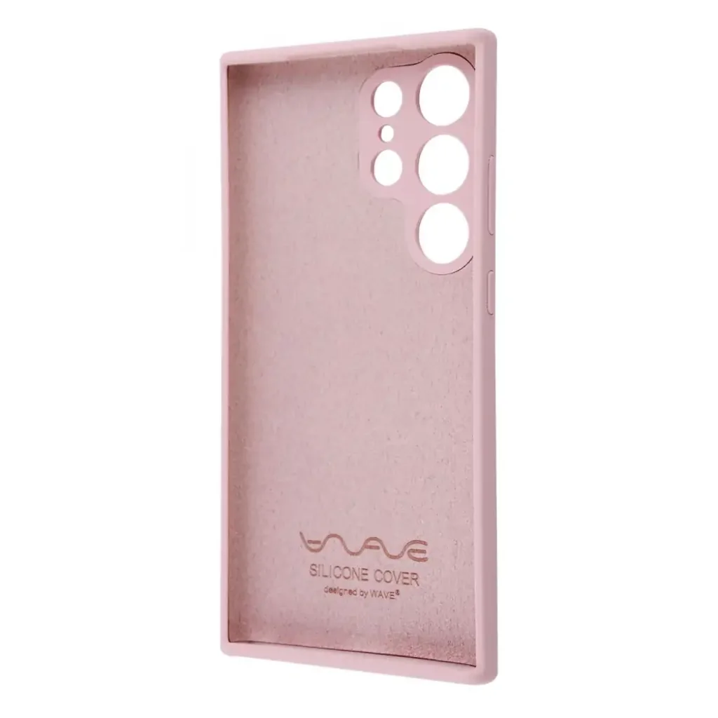 Чохол WAVE Full Silicone Cover Samsung Galaxy S23 Ultra Pink Sand