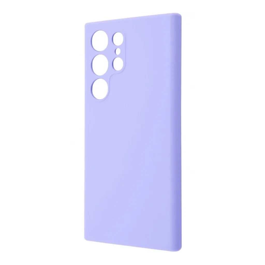 Чохол WAVE Full Silicone Cover Samsung Galaxy S23 Ultra Light Purple