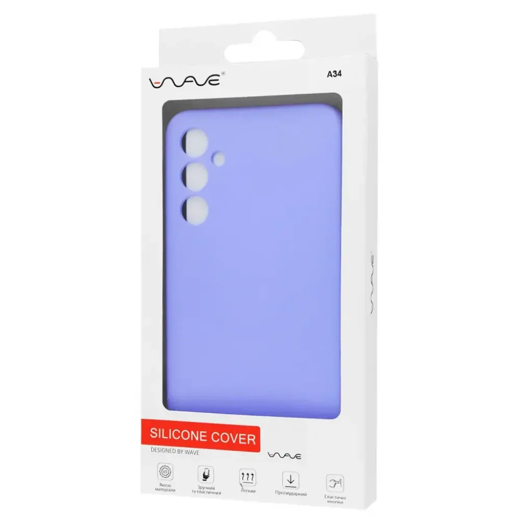 Чохол WAVE Full Silicone Cover Samsung Galaxy A34 Midnight Blue