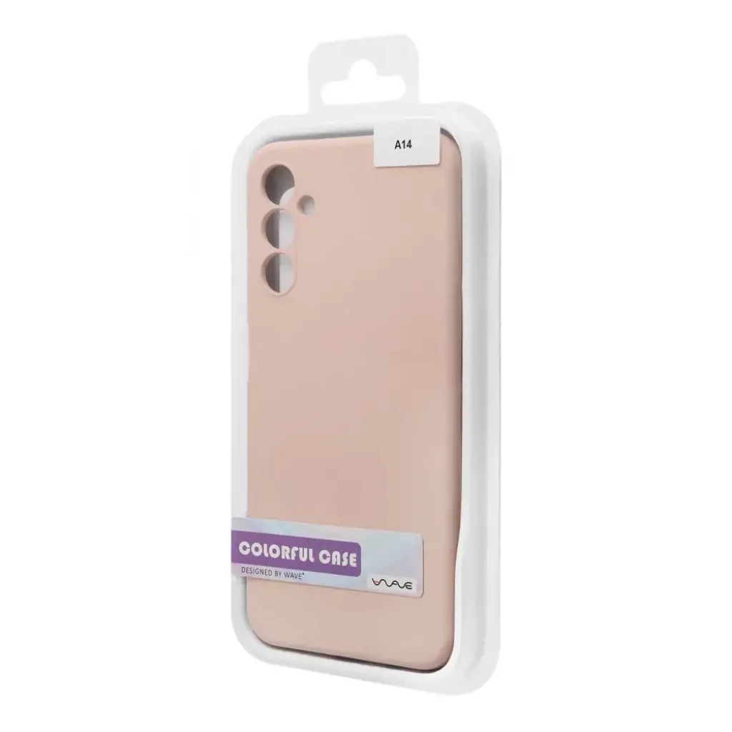 Чехол WAVE Colorful Case (TPU) Samsung Galaxy A14 Pink Sand