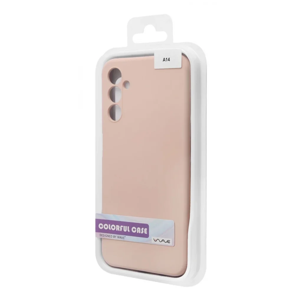Чехол WAVE Colorful Case (TPU) Samsung Galaxy A14 Black