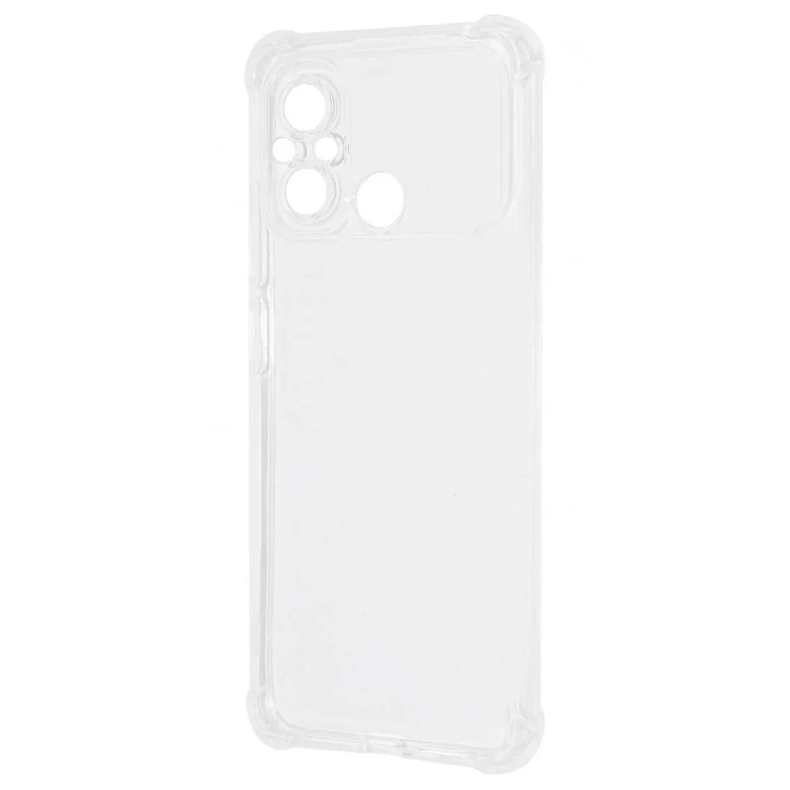 Чехол WXD Silicone 0.8 mm HQ Xiaomi Redmi 12C Clear