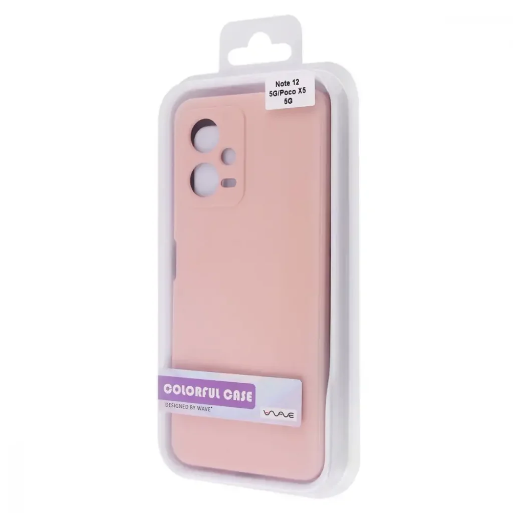 Чохол WAVE Colorful Case (TPU) Xiaomi Poco X5 5G, Xiaomi Redmi Note 12 5G Black