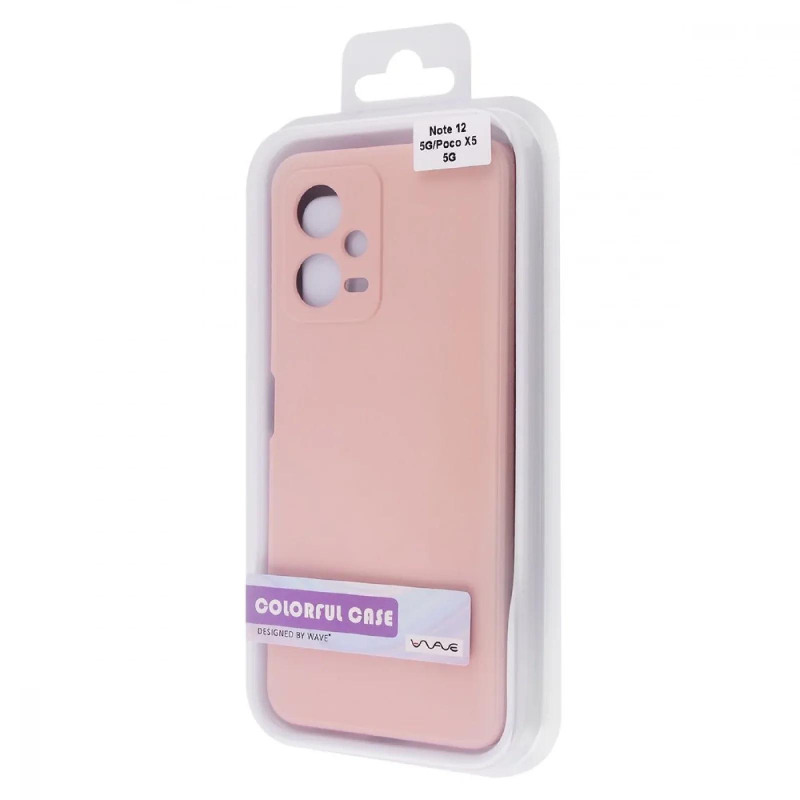 Чохол WAVE Colorful Case (TPU) Xiaomi Poco X5 5G, Xiaomi Redmi Note 12 5G Pink Sand
