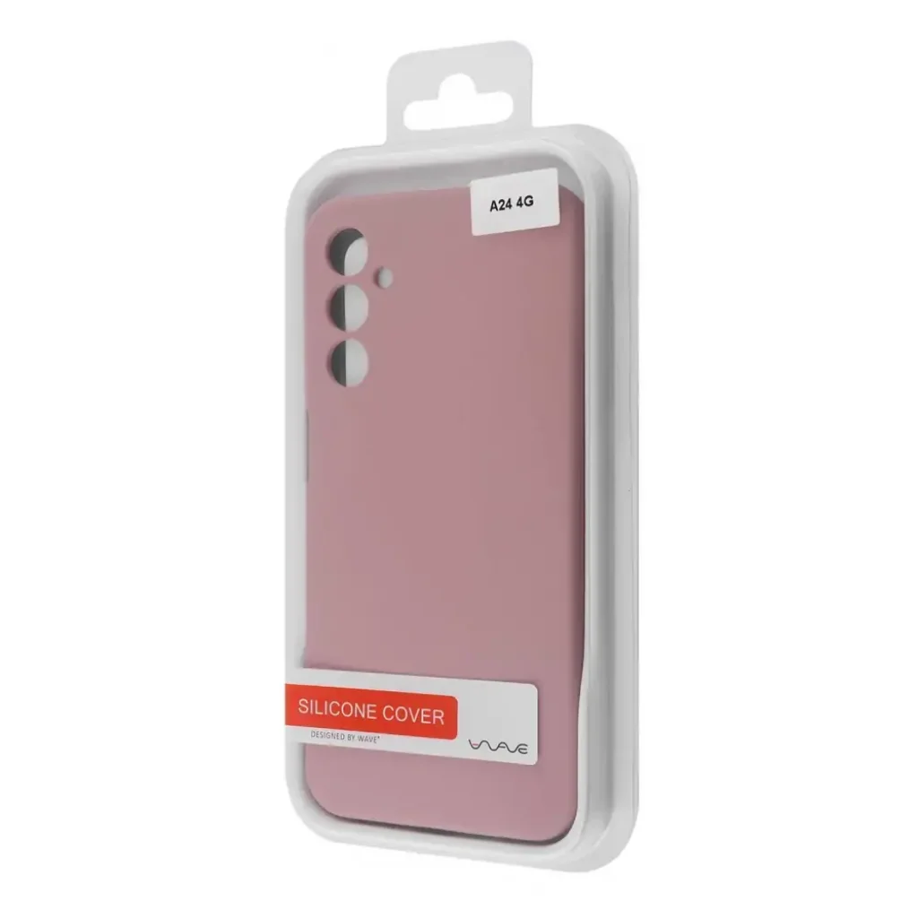Чохол WAVE Full Silicone Cover Samsung Galaxy A24 4G Pink Sand