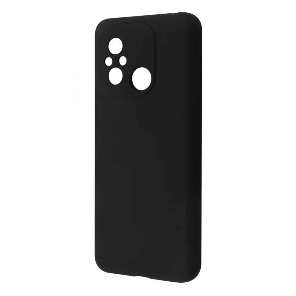 Чохол WAVE Full Silicone Cover Xiaomi Redmi 12C Black