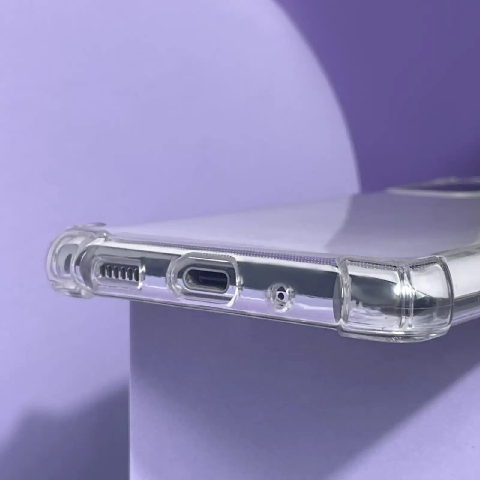 Чехол WXD Silicone 0.8 mm HQ Motorola E13 Clear