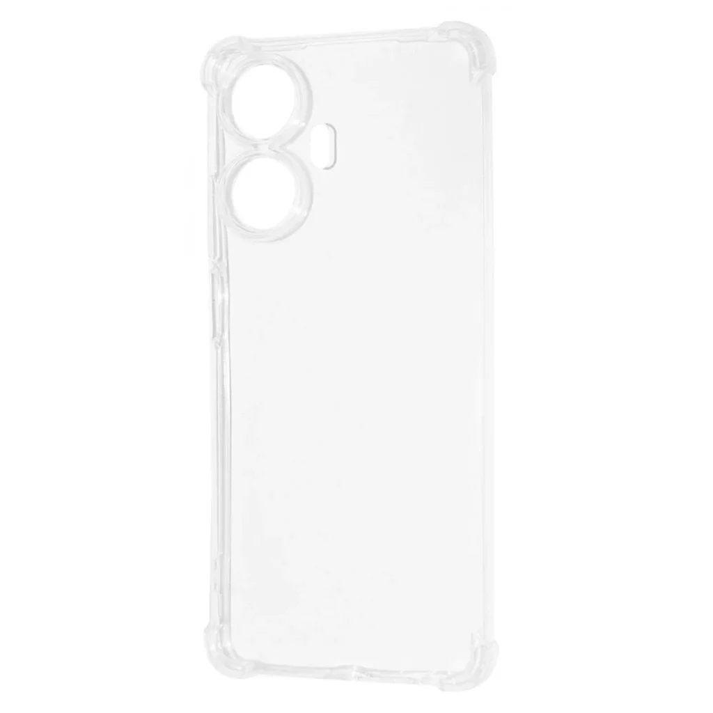Чехол WXD Silicone 0.8 mm HQ Realme C55 Clear