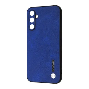 Цвет: Синий - Чехол WAVE Leather Case Samsung Galaxy A24 4G Blue