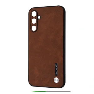 Чехол WAVE Leather Case Samsung Galaxy A24 4G Dark Brown