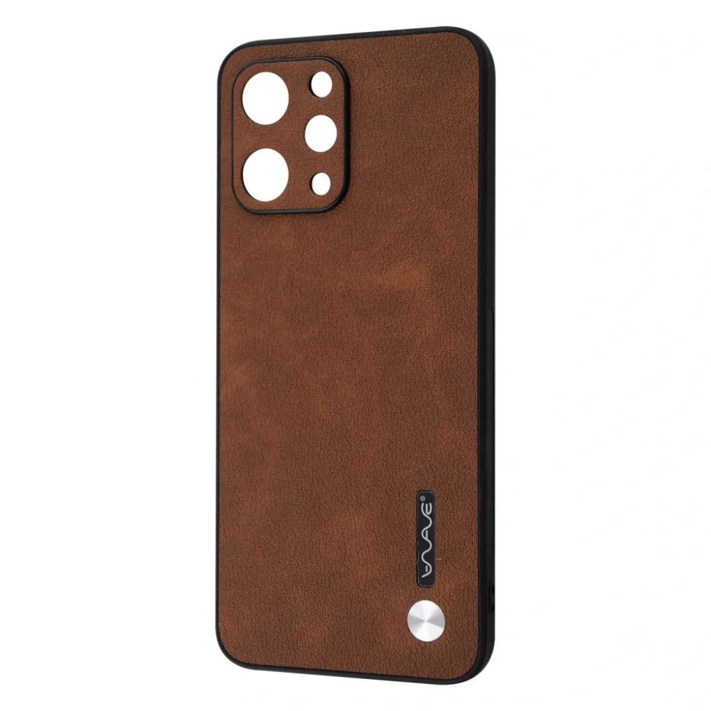Чохол WAVE Leather Case Xiaomi Redmi 12 4G Dark Brown