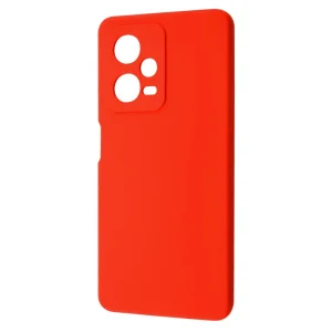 Цвет: Красный - Чехол WAVE Full Silicone Cover Xiaomi Redmi Note 12 Pro 5G Red