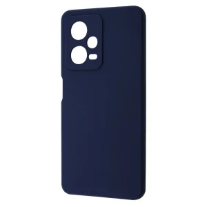 Цвет: Синий - Чехол WAVE Full Silicone Cover Xiaomi Redmi Note 12 Pro 5G Midnight Blue