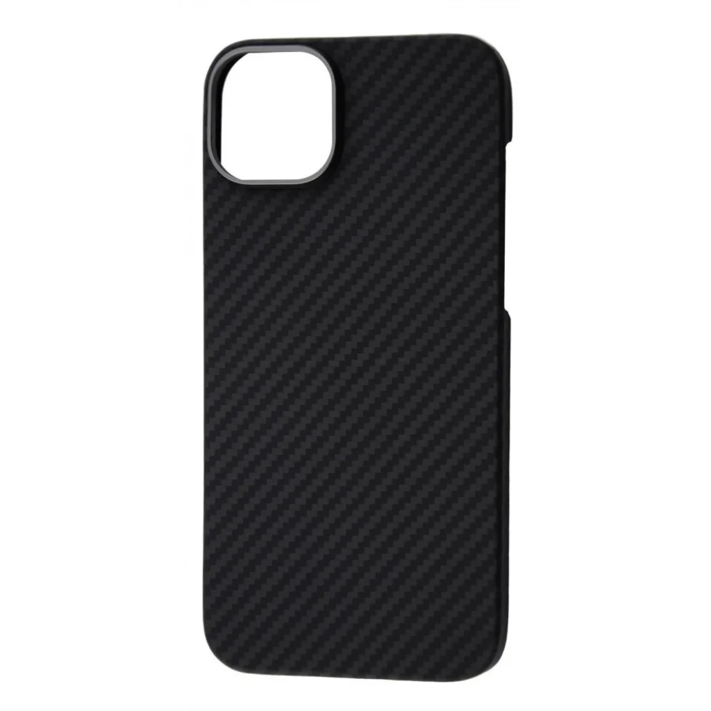 Чохол WAVE Premium Carbon Slim with Magnetic Ring iPhone 15 Plus Black