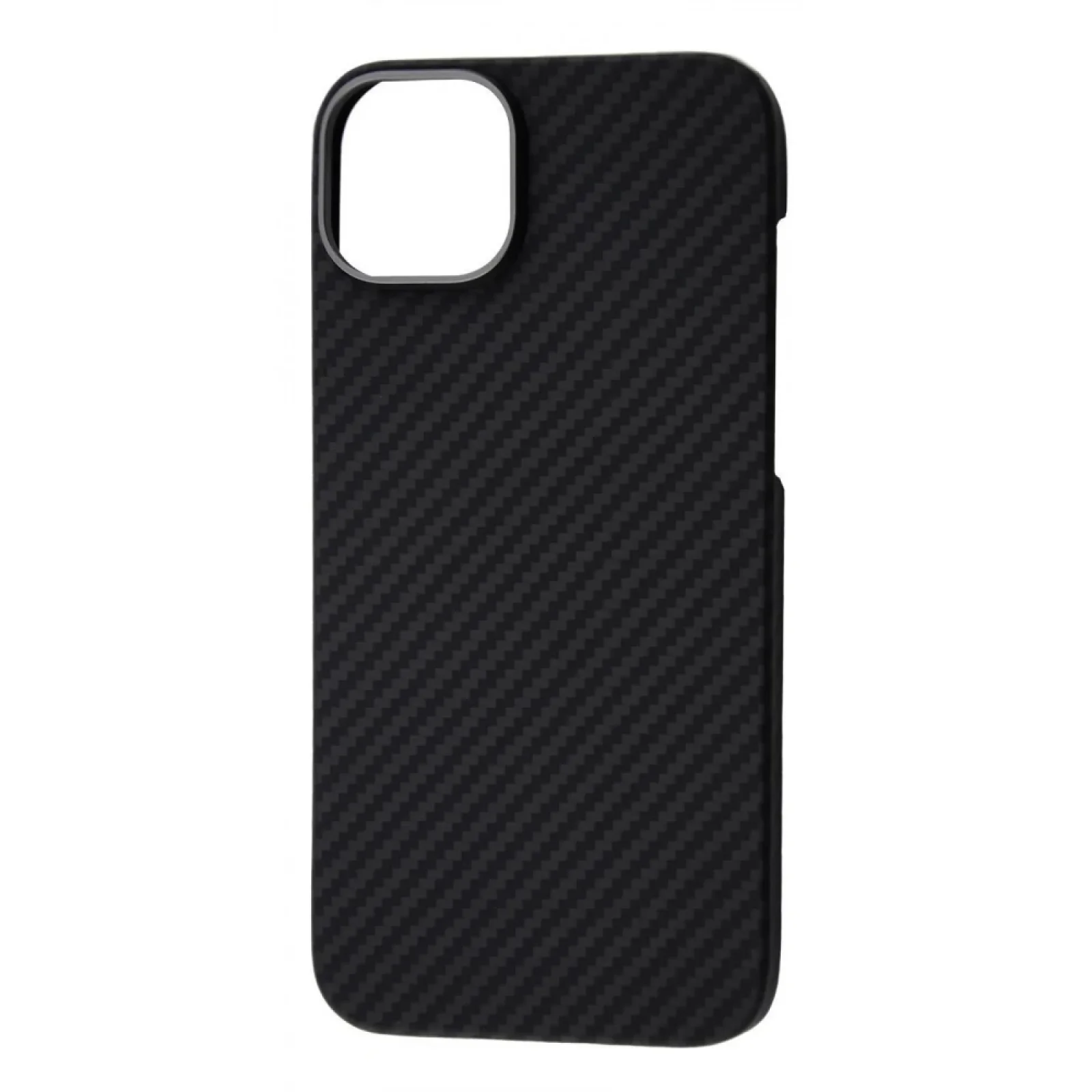 Чехол WAVE Premium Carbon Slim with Magnetic Ring iPhone 15 Plus Black