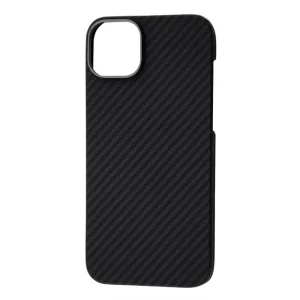 Чохол WAVE Premium Carbon Slim with Magnetic Ring iPhone 15 Plus Black
