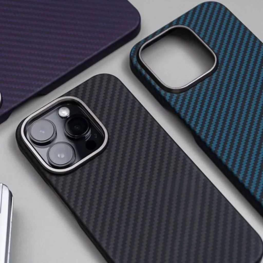 Чохол WAVE Premium Carbon Slim with Magnetic Ring iPhone 15 Plus Black