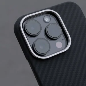 Чохол WAVE Premium Carbon Slim with Magnetic Ring iPhone 15 Plus Black