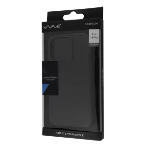 Чохол WAVE Premium Leather Edition Case with MagSafe iPhone 15 Pro Forest Green