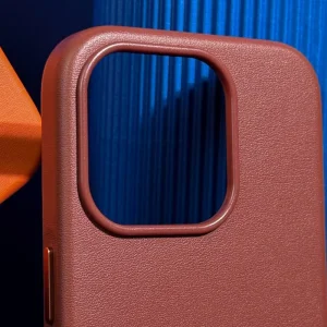 Чохол WAVE Premium Leather Edition Case with MagSafe iPhone 15 Pro Max Forest Green