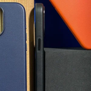 Чехол WAVE Premium Leather Edition Case with MagSafe iPhone 15 Pro Max Midnight