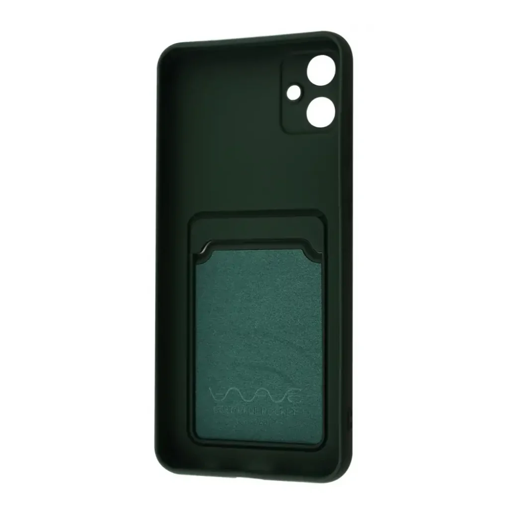 Чохол WAVE Colorful Pocket Samsung Galaxy A05 Dark Green