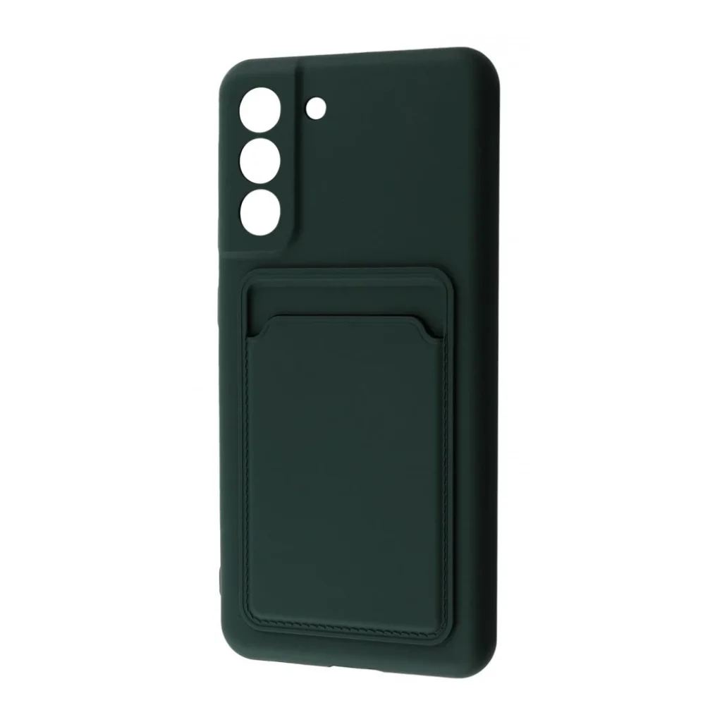 Чохол WAVE Colorful Pocket Samsung Galaxy S21 FE (G990B) Dark Green