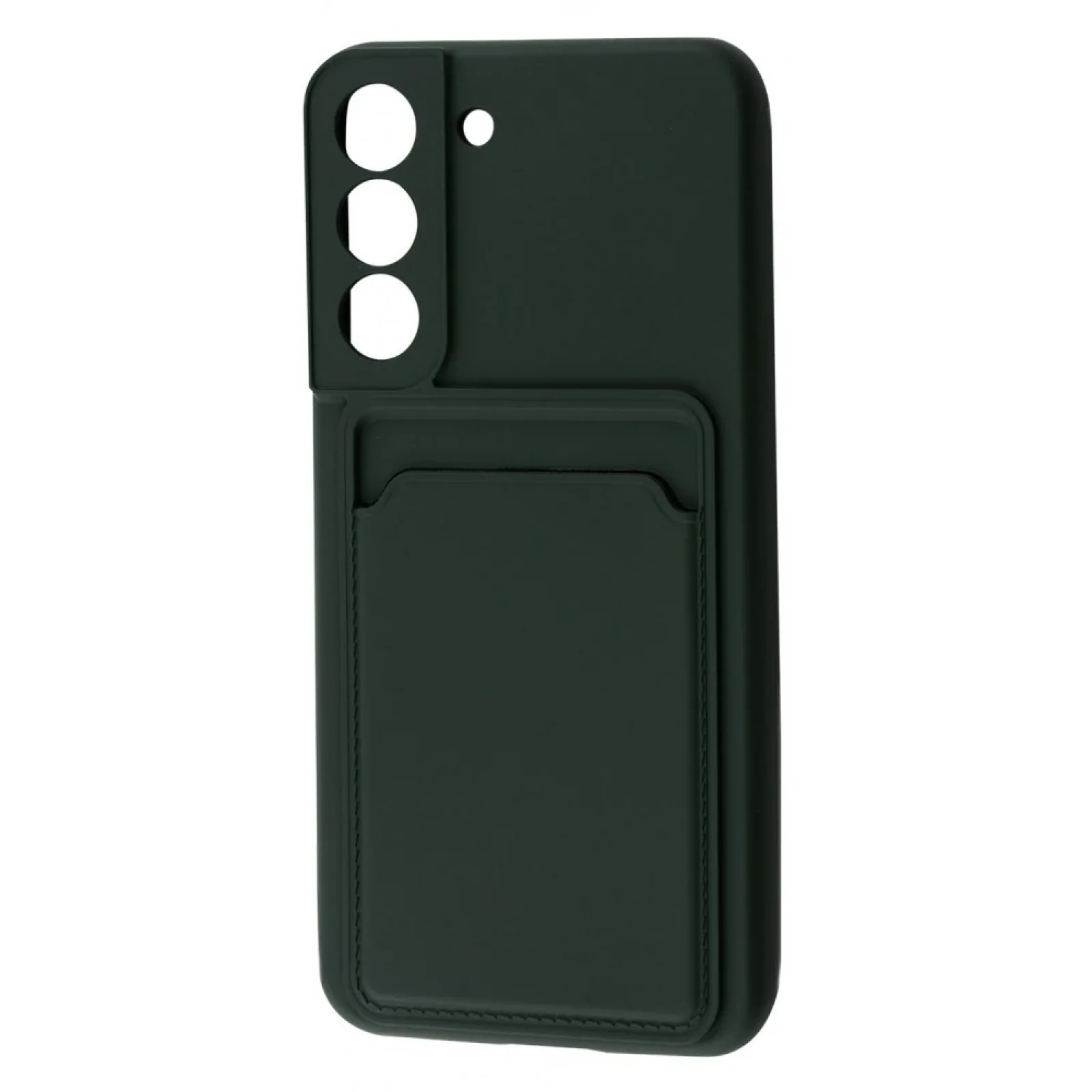 Чехол WAVE Colorful Pocket Samsung Galaxy S22 (S901B) Dark Green
