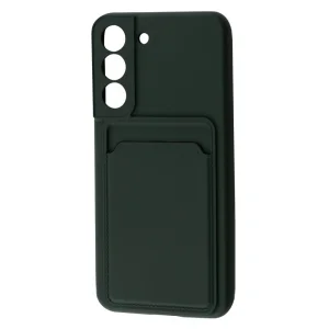 Цвет: Зеленый - Чехол WAVE Colorful Pocket Samsung Galaxy S22 (S901B) Dark Green