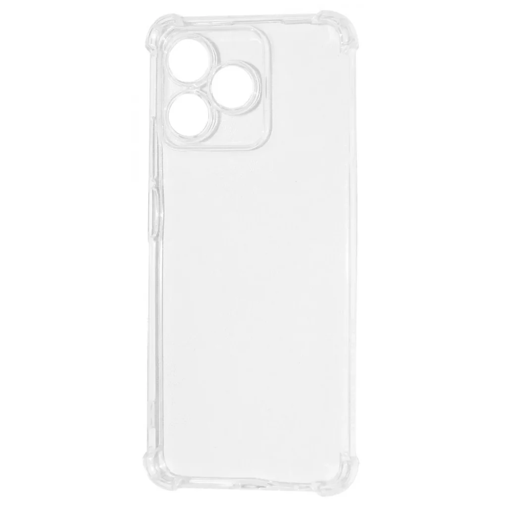 Чохол WXD Silicone 0.8 mm HQ Realme C53 Clear