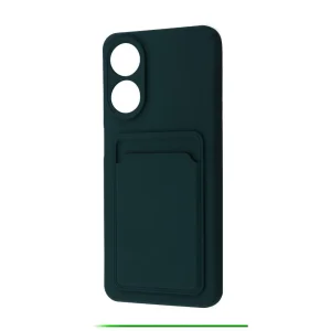 Колір: Зелений - Чохол WAVE Colorful Pocket Oppo A17 Dark Green