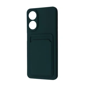 Колір: Зелений - Чохол WAVE Colorful Pocket Oppo A78 4G Dark Green