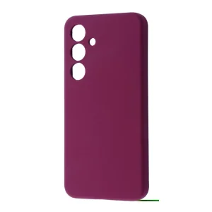 Колір: Бордовий - Чохол WAVE Full Silicone Cover Samsung Galaxy S24 Plus (SM-S926) Plum