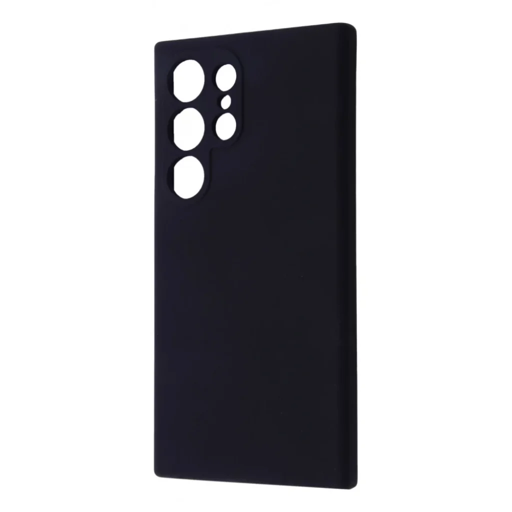 Чохол WAVE Full Silicone Cover Samsung Galaxy S24 Ultra (SM-S928) Black