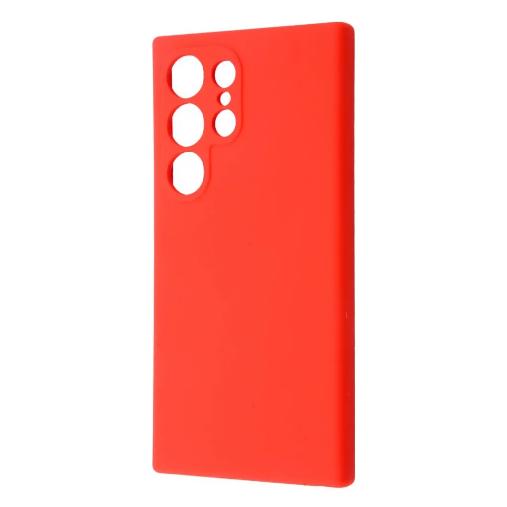 Чохол WAVE Full Silicone Cover Samsung Galaxy S24 Ultra (SM-S928) Red