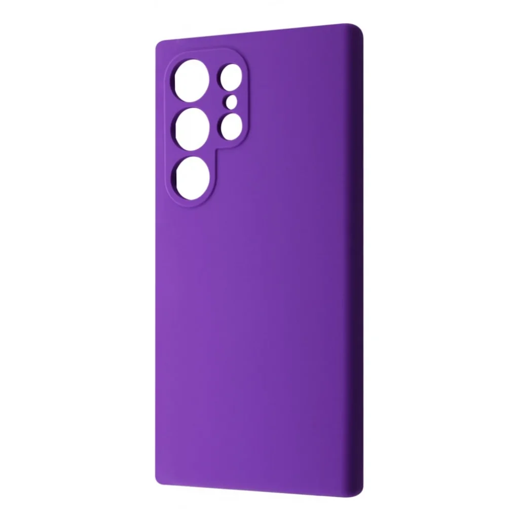 Чохол WAVE Full Silicone Cover Samsung Galaxy S24 Ultra (SM-S928) Dark Purple