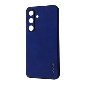 Колір: Синій - Чохол WAVE Leather Case Samsung Galaxy S24 (SM-S921) Blue